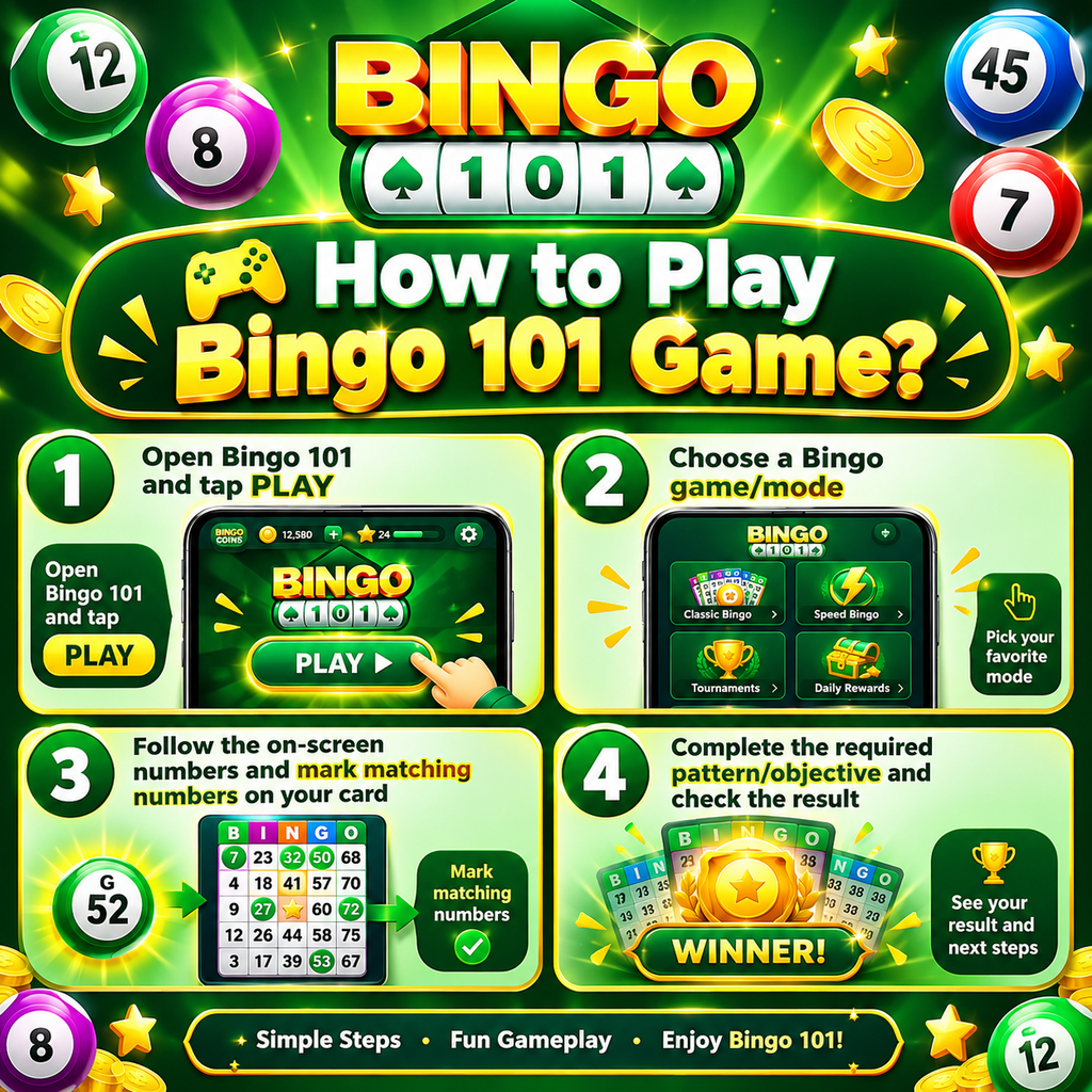 Bingo 101 App
