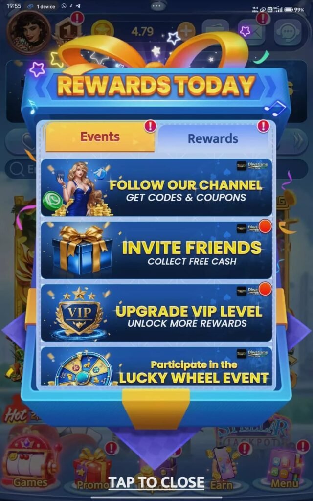Diwa Lucky    App